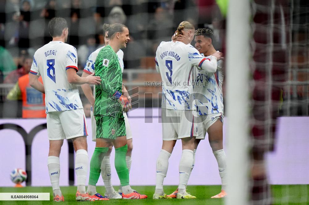 2026 Fifa World Cup Qualification - Italy vs Norway - Milan