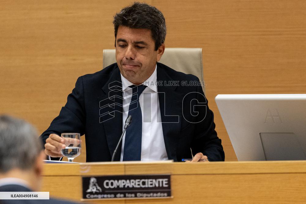 Mazon Undergoes Congressional Questioning On His Management Of The Dana - Spain