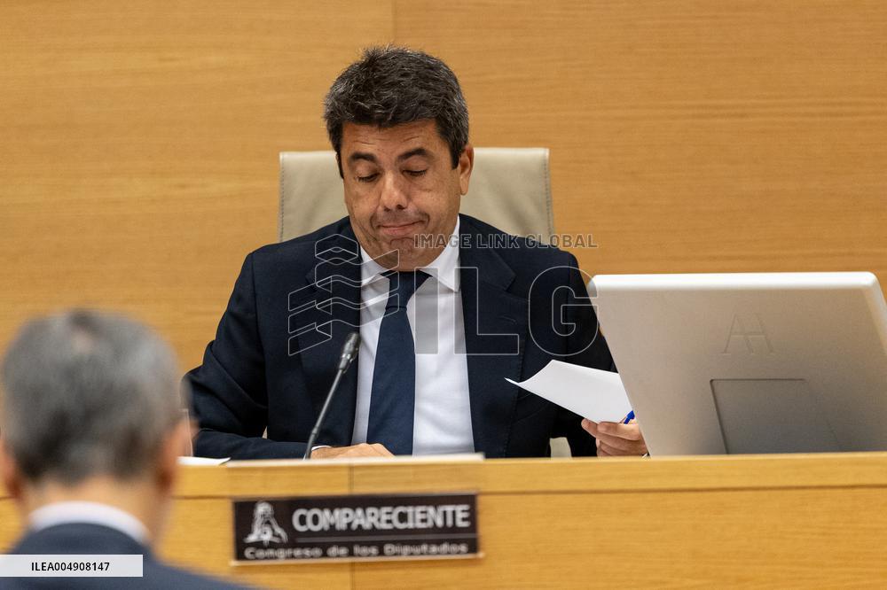 Mazon Undergoes Congressional Questioning On His Management Of The Dana - Spain