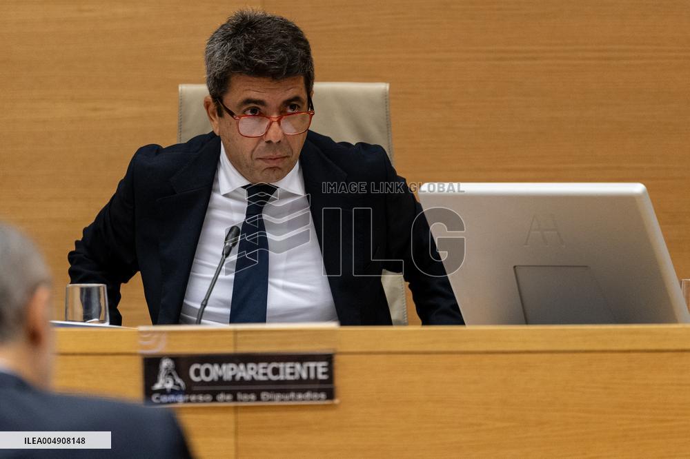 Mazon Undergoes Congressional Questioning On His Management Of The Dana - Spain