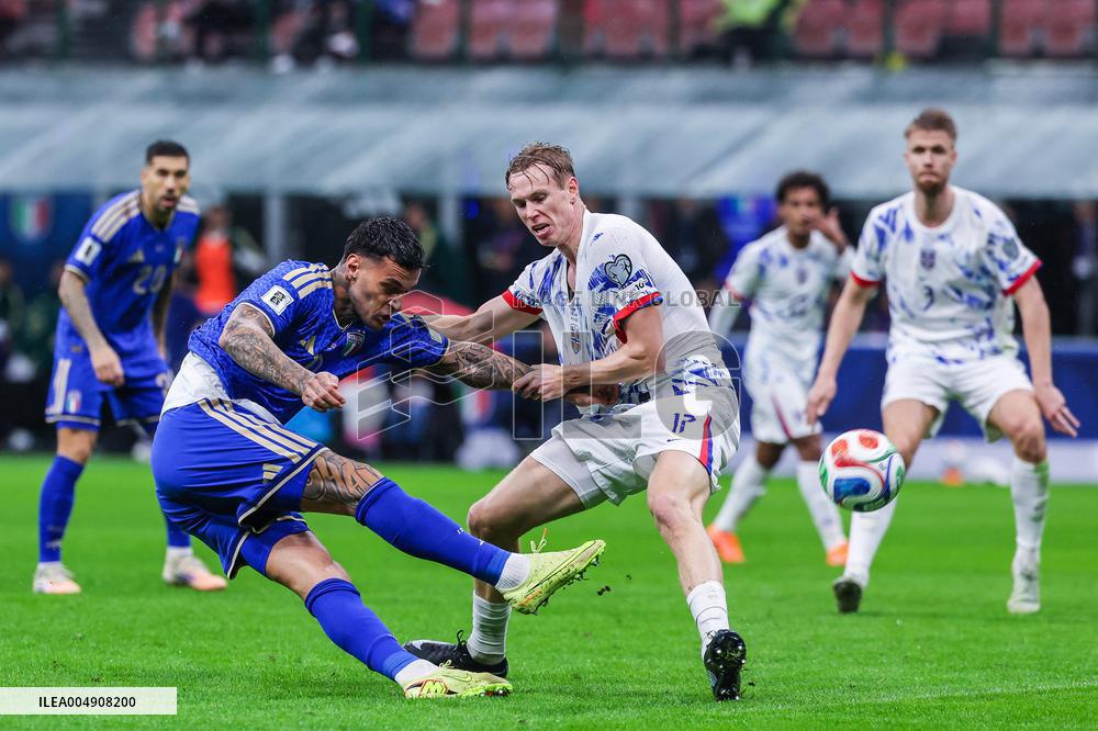 CALCIO - FIFA Mondiali - Qualifiers - Italy vs Norway