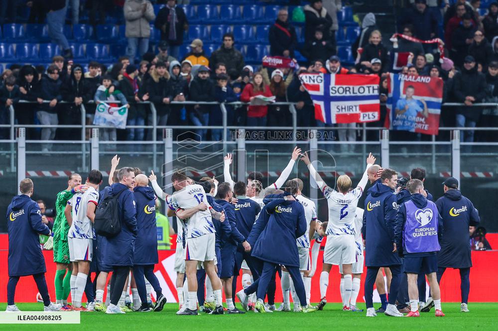 CALCIO - FIFA Mondiali - Qualifiers - Italy vs Norway