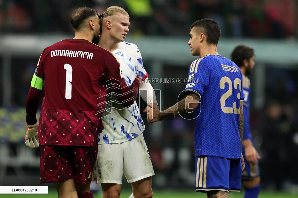 CALCIO - FIFA Mondiali - Qualifiers - Italy vs Norway