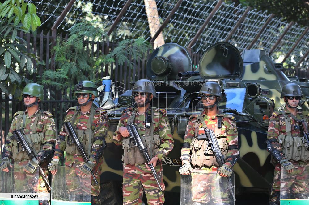 Clashes Outside the International Criminal Court - Dhaka