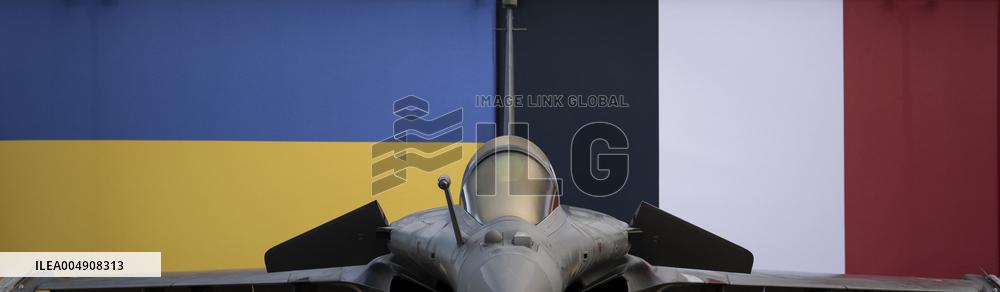 Volodymyr Zelensky Arrival Visit - Villacoublay