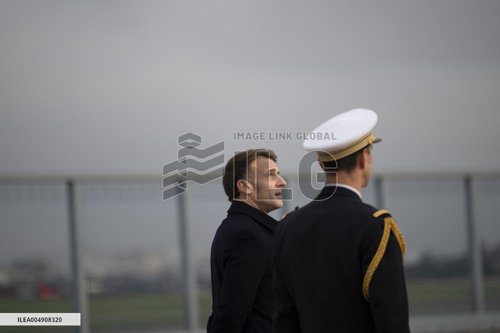 Volodymyr Zelensky Arrival Visit - Villacoublay