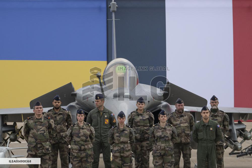 Volodymyr Zelensky Arrival Visit - Villacoublay