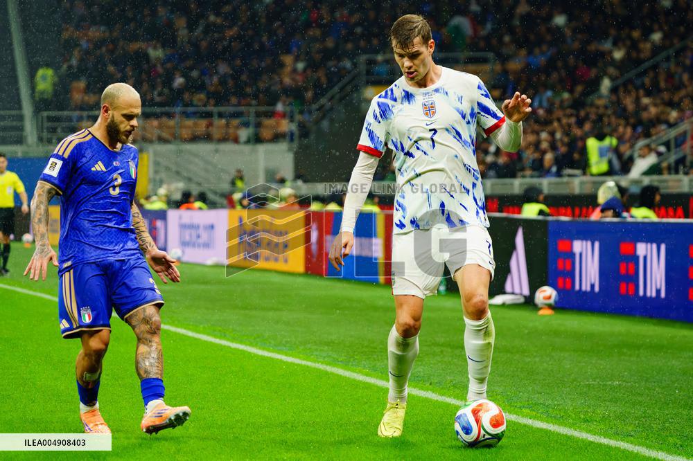 CALCIO - FIFA Mondiali - Qualifiers - Italy vs Norway