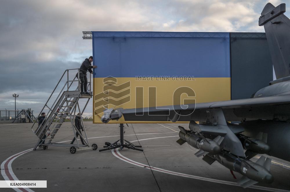 Volodymyr Zelensky Arrival Visit - Villacoublay