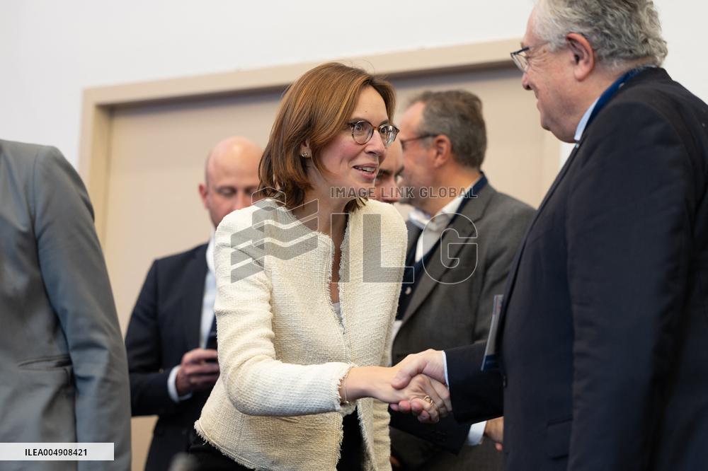 Sebastien Lecornu at the Choose France Summit - Paris