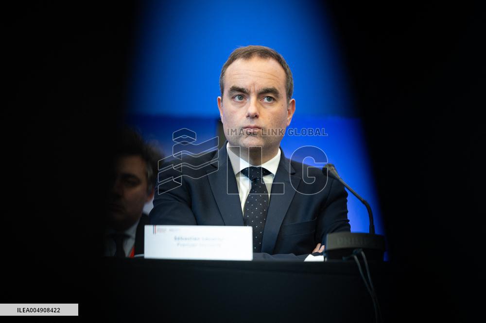 Sebastien Lecornu at the Choose France Summit - Paris