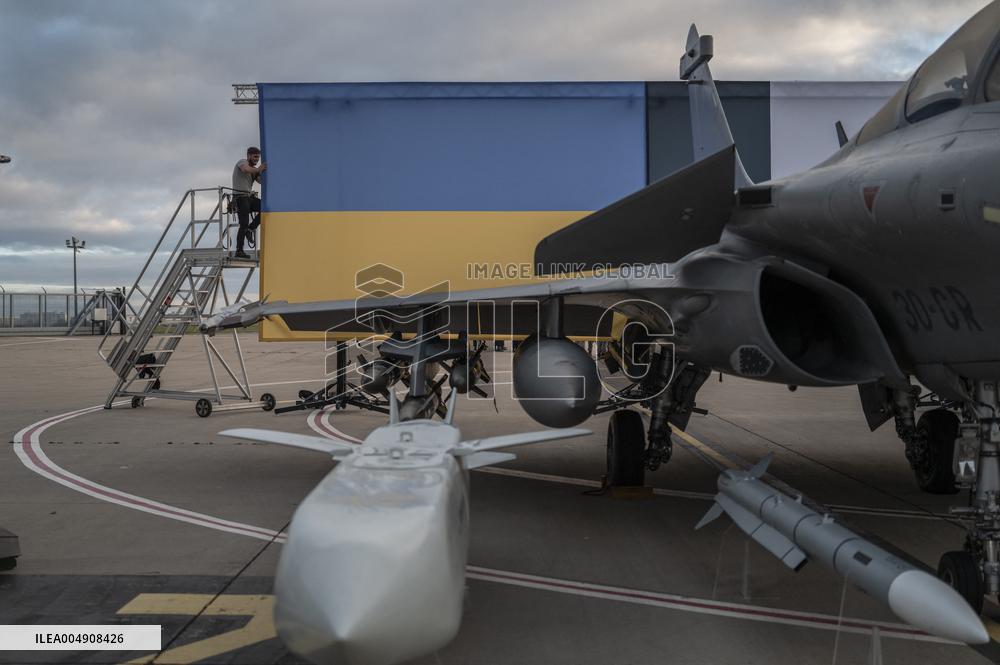 Volodymyr Zelensky Arrival Visit - Villacoublay