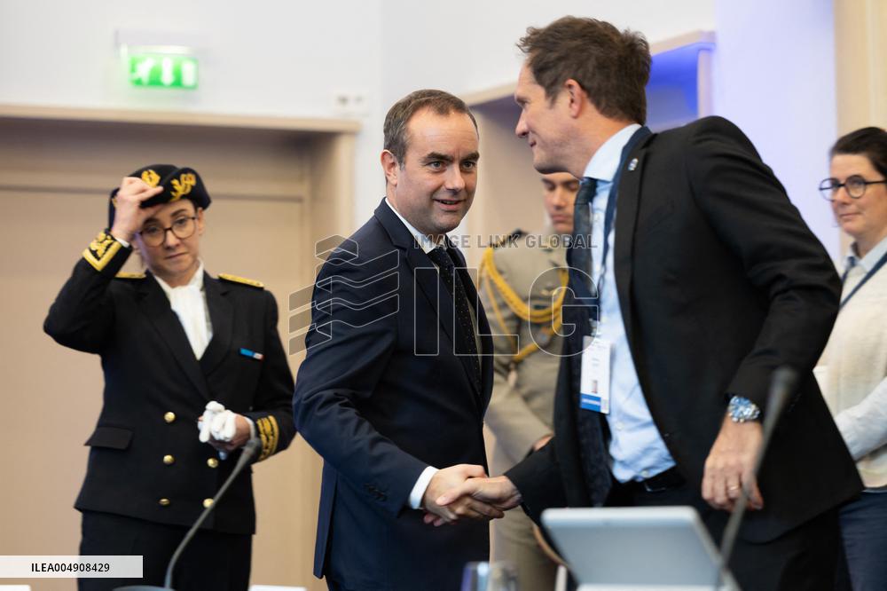 Sebastien Lecornu at the Choose France Summit - Paris