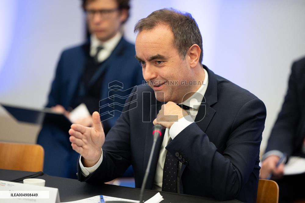 Sebastien Lecornu at the Choose France Summit - Paris