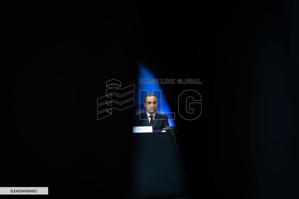 Sebastien Lecornu at the Choose France Summit - Paris