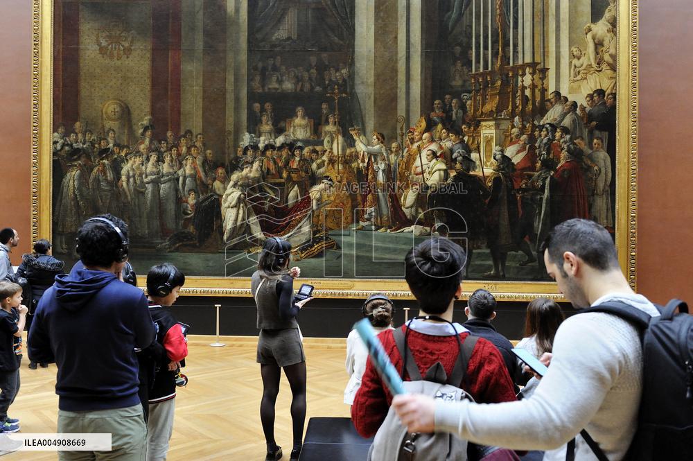 Illustration - Louvre Museum