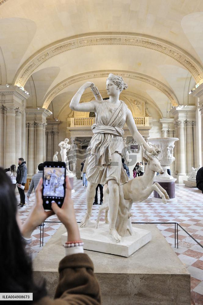 Illustration - Louvre Museum