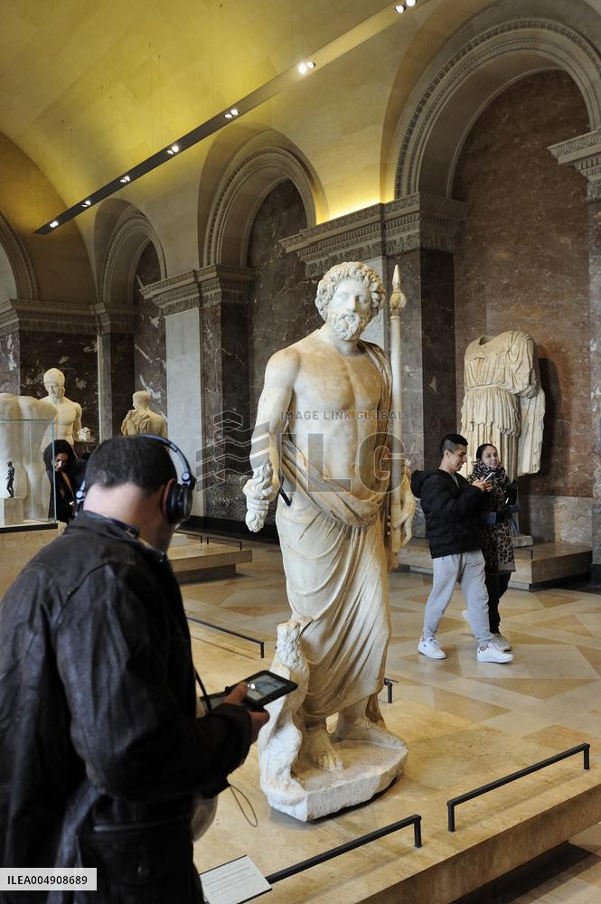 Illustration - Louvre Museum