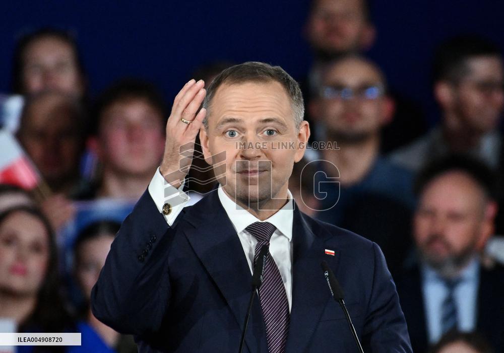 100 Days Of The President Of Poland's Term Meeting - Minsk Mazowiecki