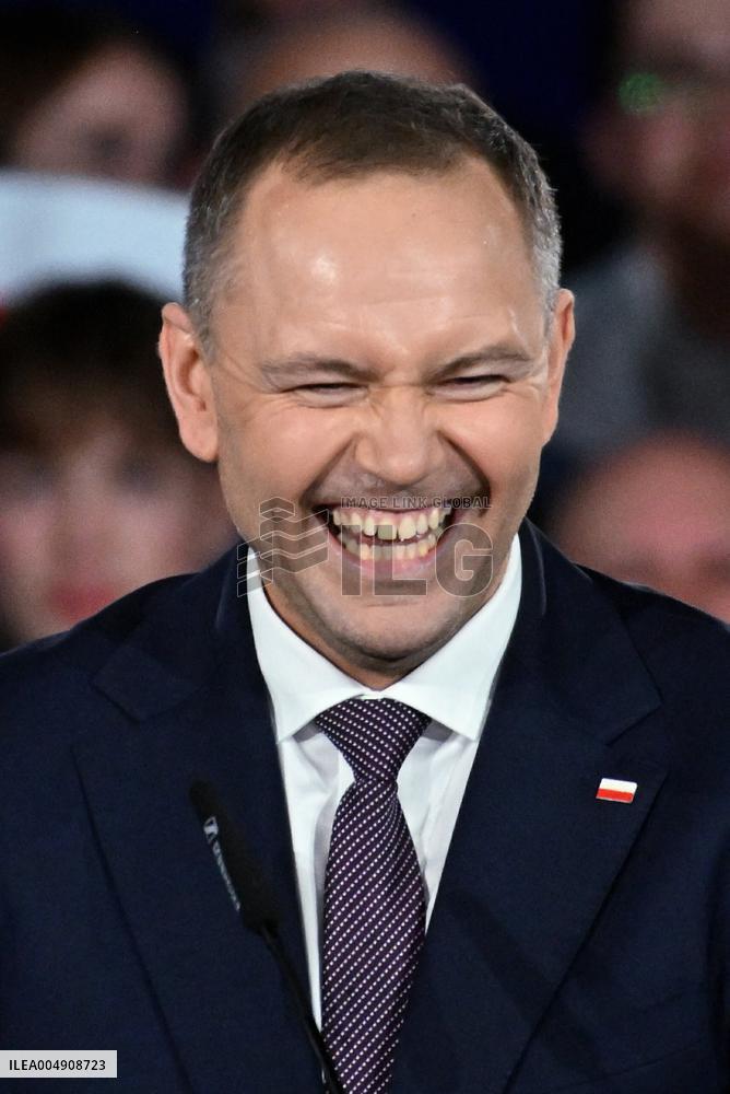 100 Days Of The President Of Poland's Term Meeting - Minsk Mazowiecki