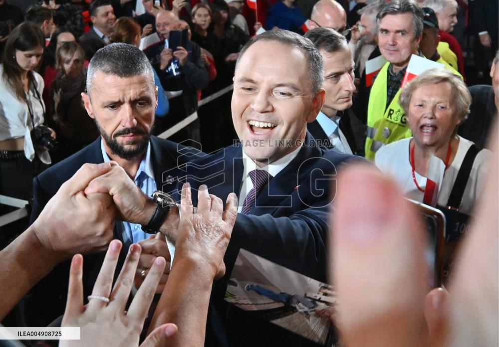 100 Days Of The President Of Poland's Term Meeting - Minsk Mazowiecki