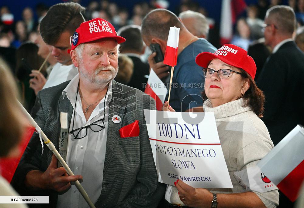 100 Days Of The President Of Poland's Term Meeting - Minsk Mazowiecki