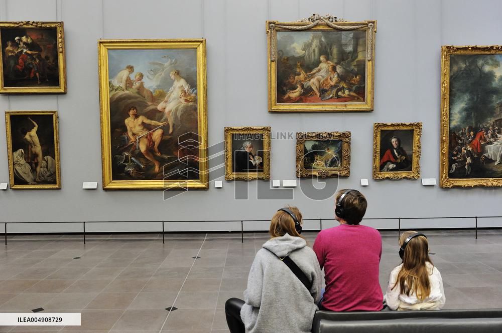 Illustration - Louvre Museum