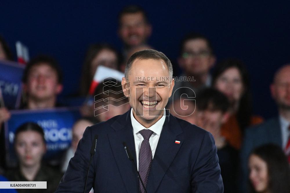 100 Days Of The President Of Poland's Term Meeting - Minsk Mazowiecki
