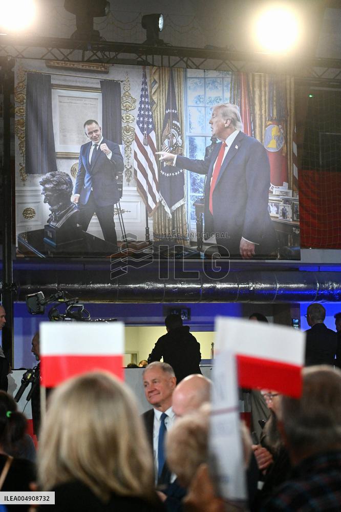 100 Days Of The President Of Poland's Term Meeting - Minsk Mazowiecki