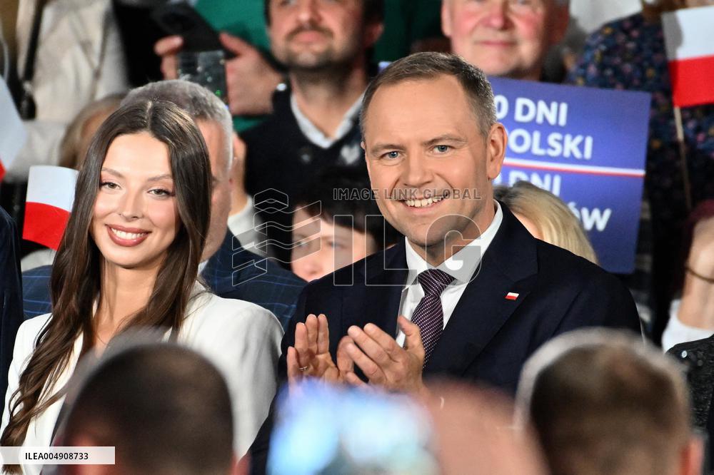 100 Days Of The President Of Poland's Term Meeting - Minsk Mazowiecki