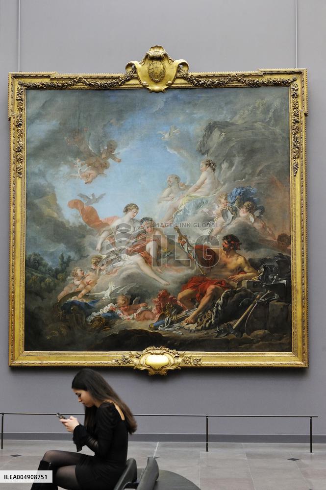 Illustration - Louvre Museum