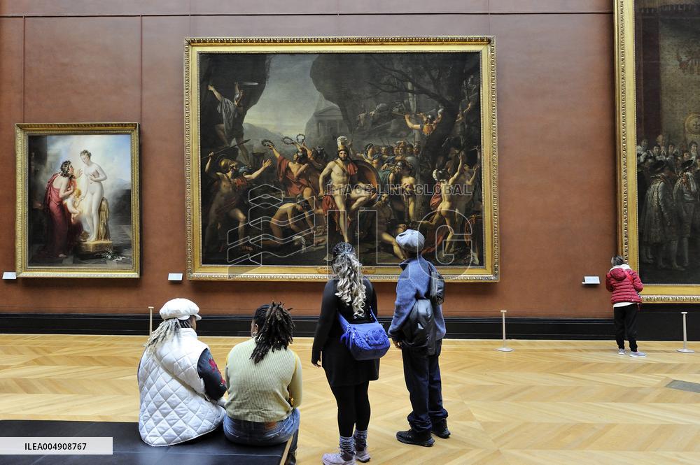 Illustration - Louvre Museum