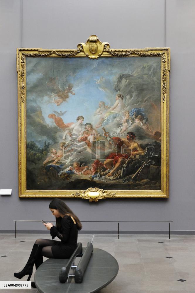 Illustration - Louvre Museum