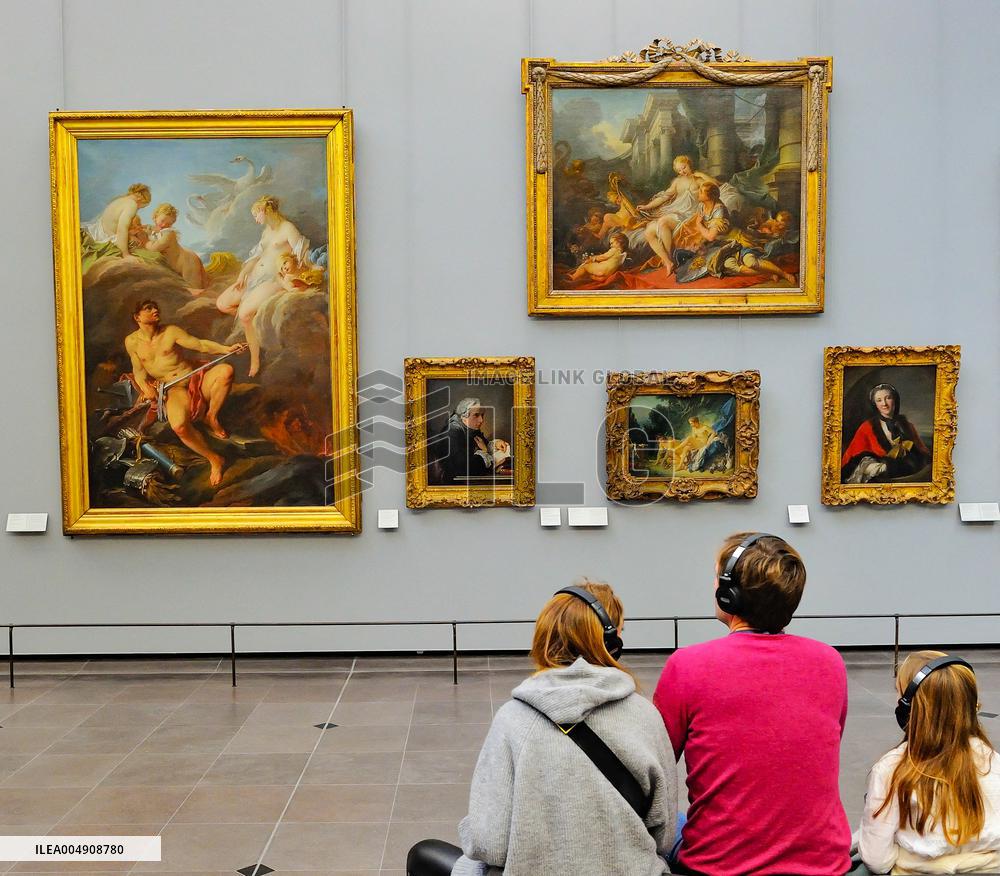 Illustration - Louvre Museum