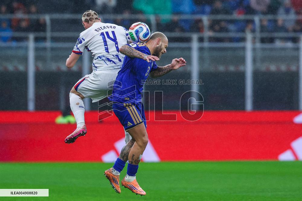 CALCIO - FIFA Mondiali - Qualifiers - Italy vs Norway