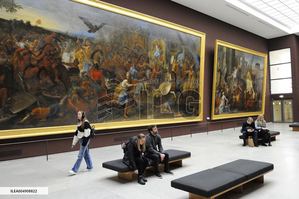 Illustration - Louvre Museum