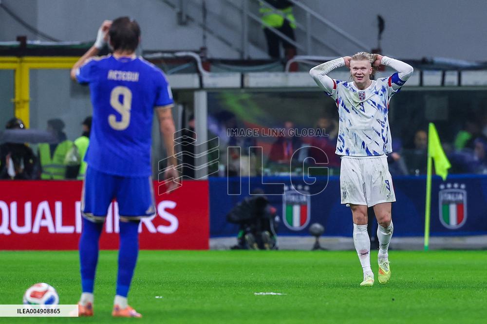 CALCIO - FIFA Mondiali - Qualifiers - Italy vs Norway