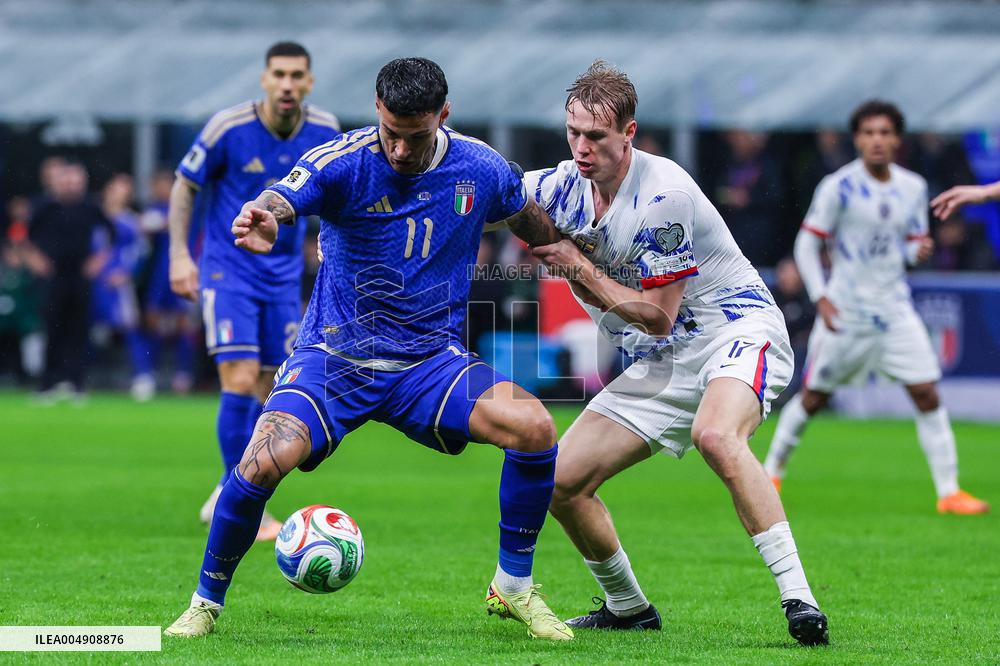 CALCIO - FIFA Mondiali - Qualifiers - Italy vs Norway