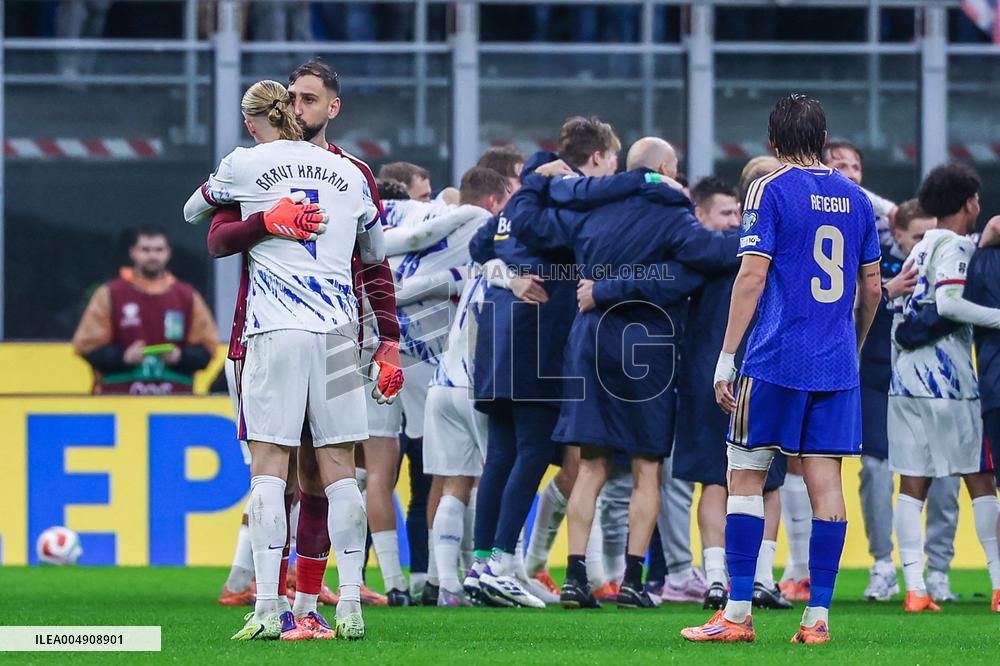 CALCIO - FIFA Mondiali - Qualifiers - Italy vs Norway