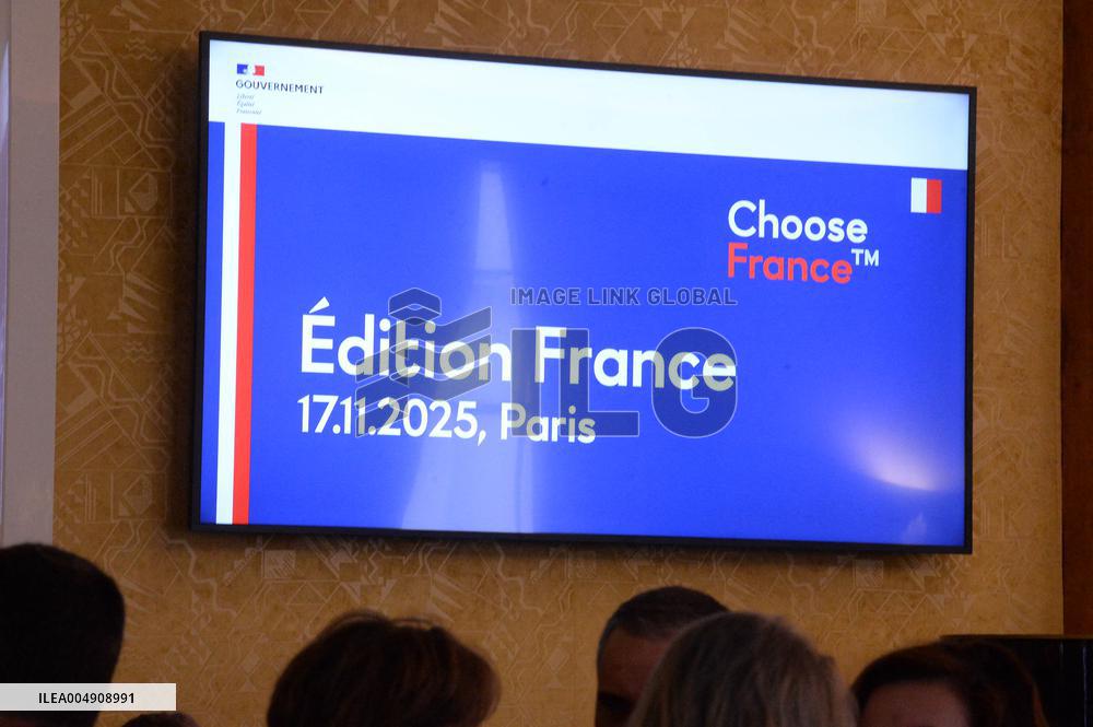 First "Choose France – France Edition" Summit - Paris