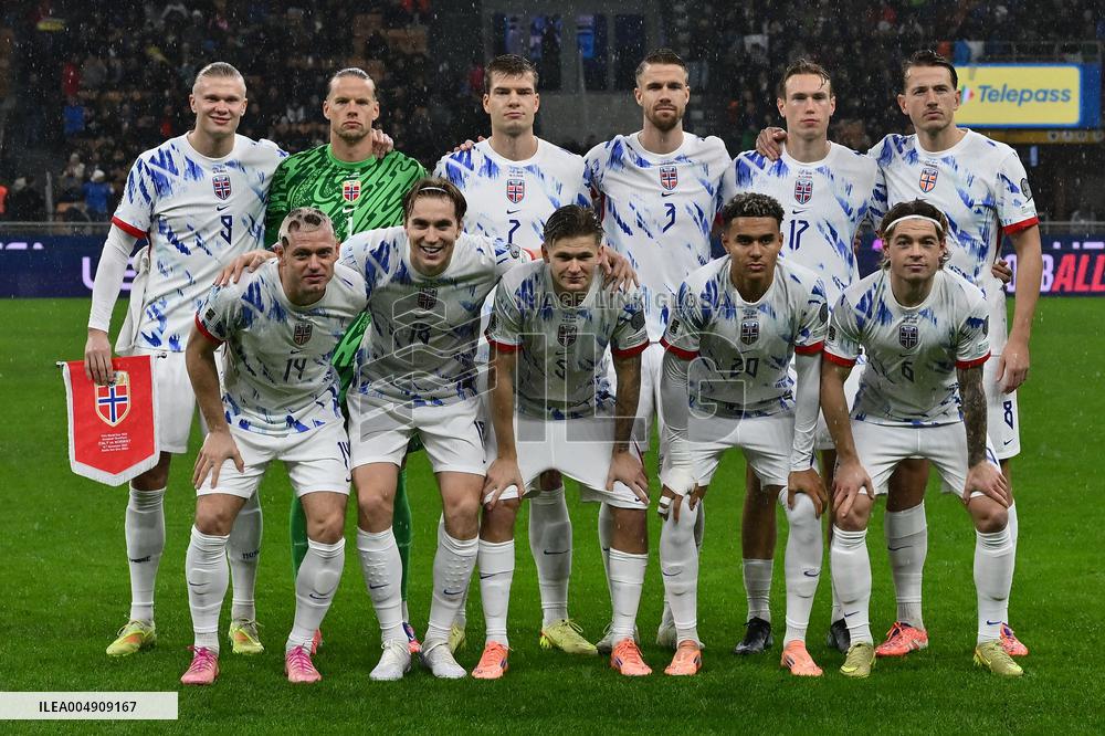 CALCIO - FIFA Mondiali - Qualifiers - Italy vs Norway