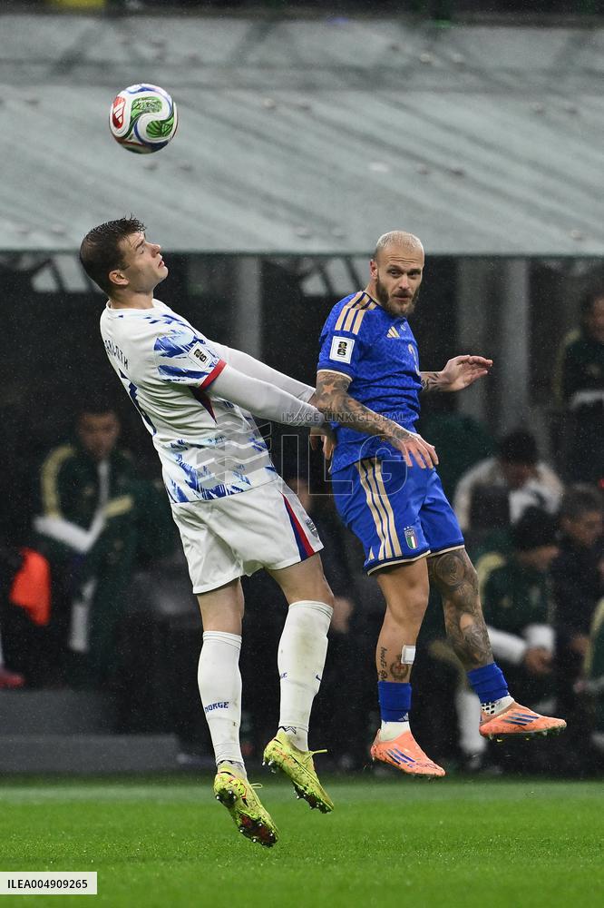 CALCIO - FIFA Mondiali - Qualifiers - Italy vs Norway