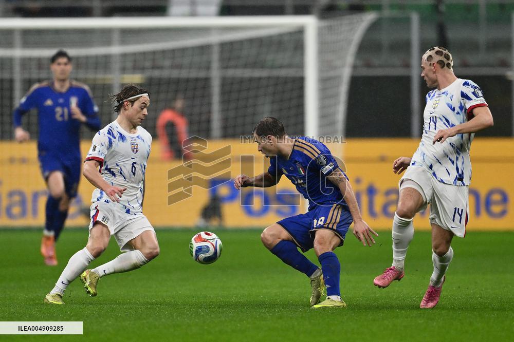 CALCIO - FIFA Mondiali - Qualifiers - Italy vs Norway