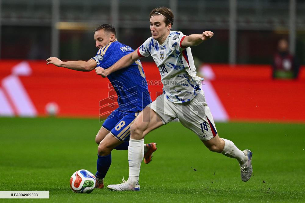 CALCIO - FIFA Mondiali - Qualifiers - Italy vs Norway