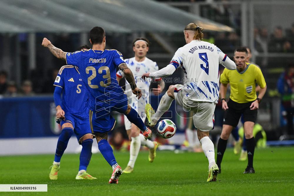 CALCIO - FIFA Mondiali - Qualifiers - Italy vs Norway