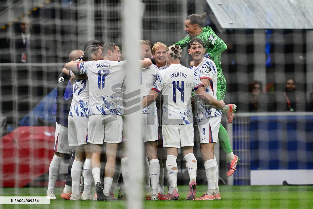 CALCIO - FIFA Mondiali - Qualifiers - Italy vs Norway