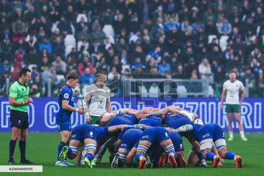 RUGBY - Quilter Nations Series - Italy vs South Africa