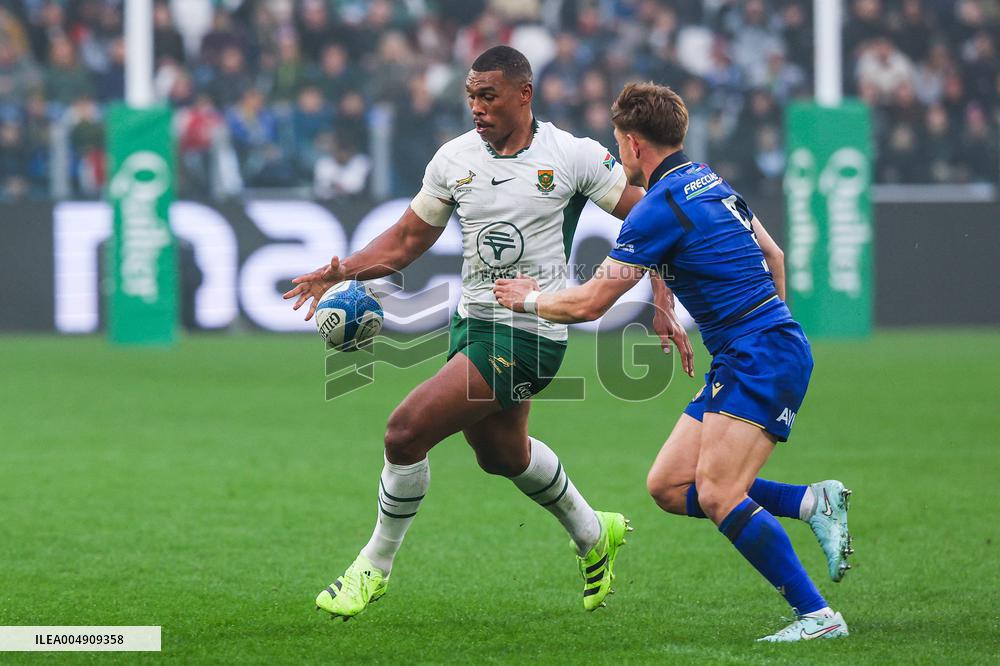 RUGBY - Quilter Nations Series - Italy vs South Africa