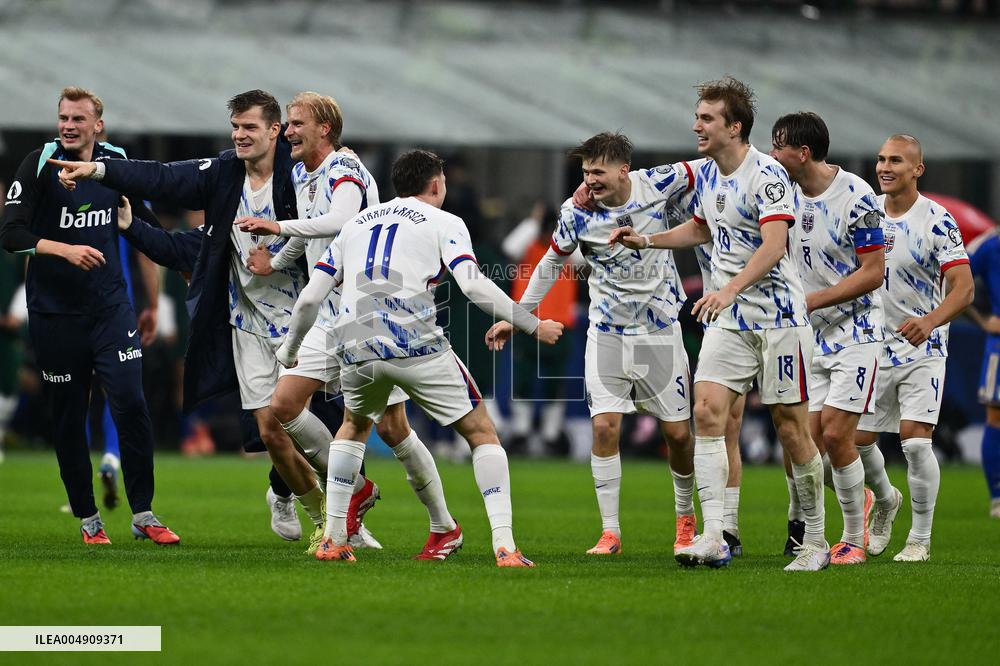 CALCIO - FIFA Mondiali - Qualifiers - Italy vs Norway