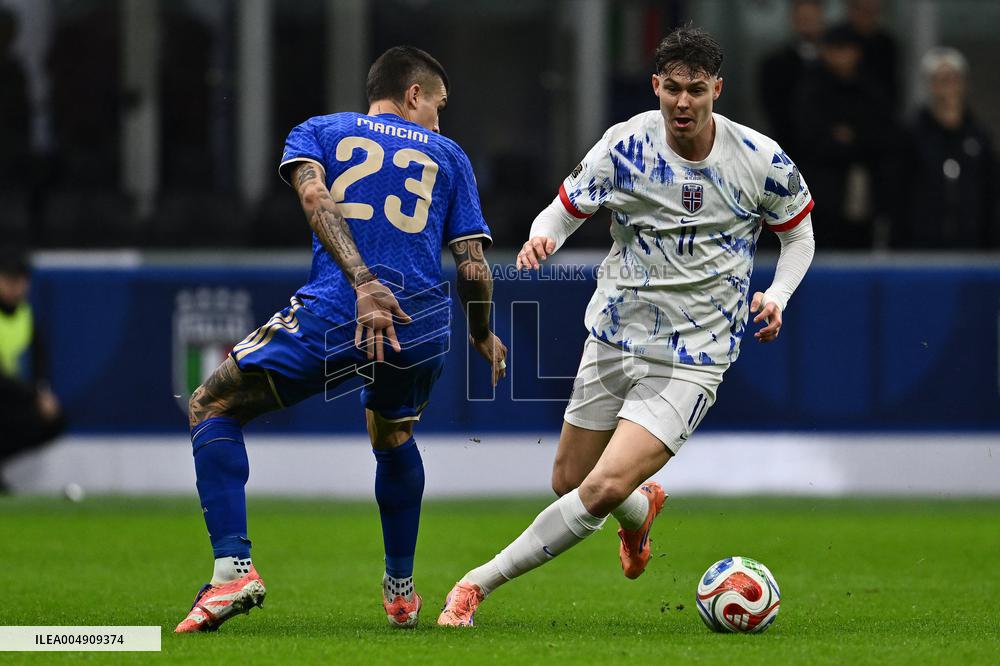 CALCIO - FIFA Mondiali - Qualifiers - Italy vs Norway